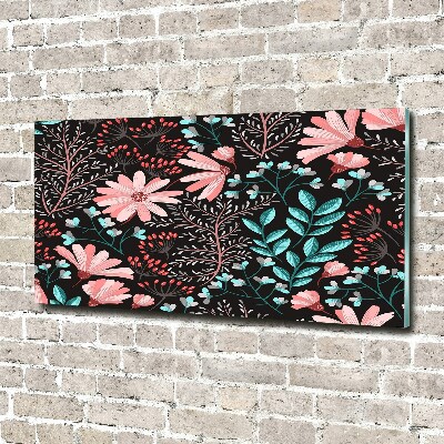 Foto auf Acryl Frühlingsblumen