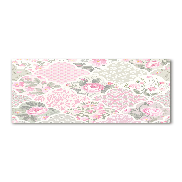 Bild auf Acrylglas Rosen und Schmuck