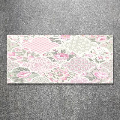 Bild auf Acrylglas Rosen und Schmuck