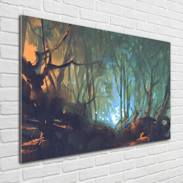Acrylglas-Druck Mystischer Wald