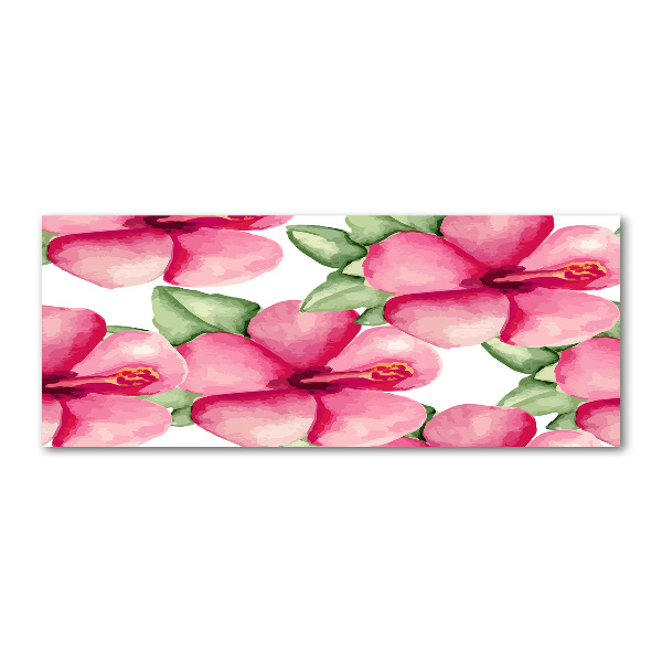 Acrylglas-Druck Tropische Blumen