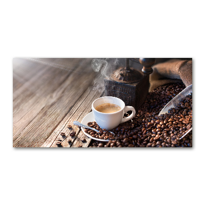 Acrylglas-Druck Morgenkaffee