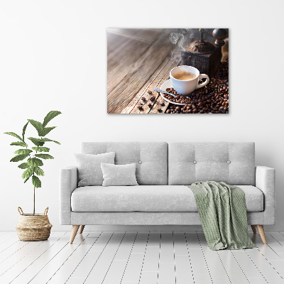 Acrylglas-Druck Morgenkaffee