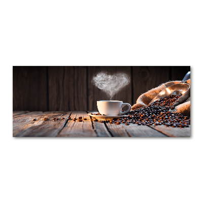 Foto auf Acryl Eine Tasse Kaffee