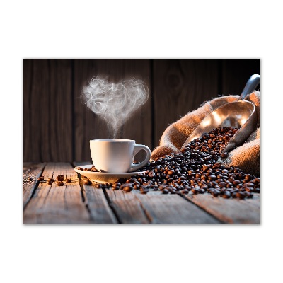 Foto auf Acryl Eine Tasse Kaffee