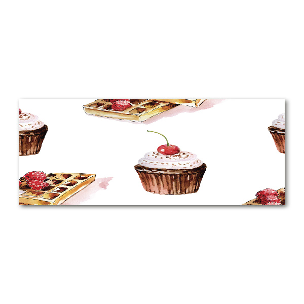 Acrylbild Fotodruck Nachtisch