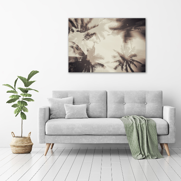 Bild auf Acrylglas Palmen