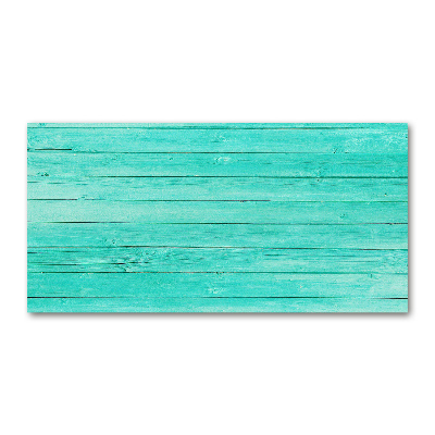 Foto auf Acryl Grüne Bretter