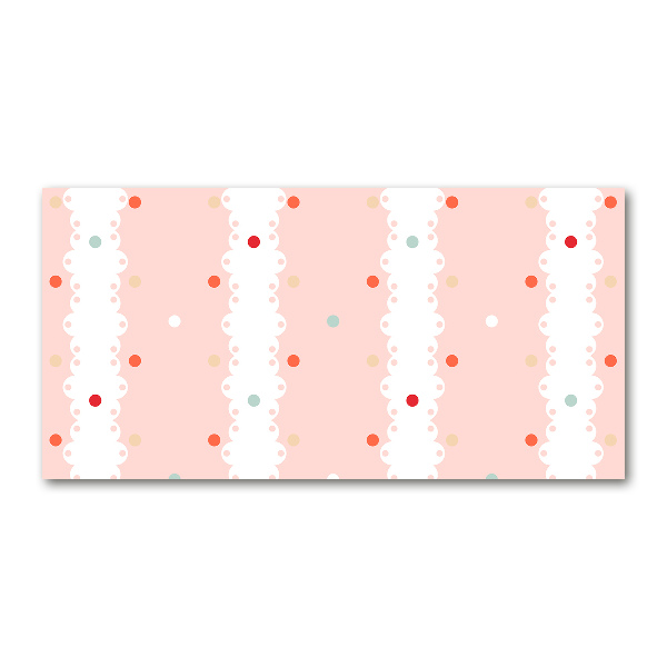 Acrylbild Fotodruck Hintergrund mit bunten Punkten