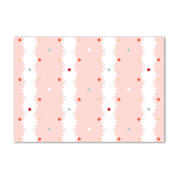 Acrylbild Fotodruck Hintergrund mit bunten Punkten