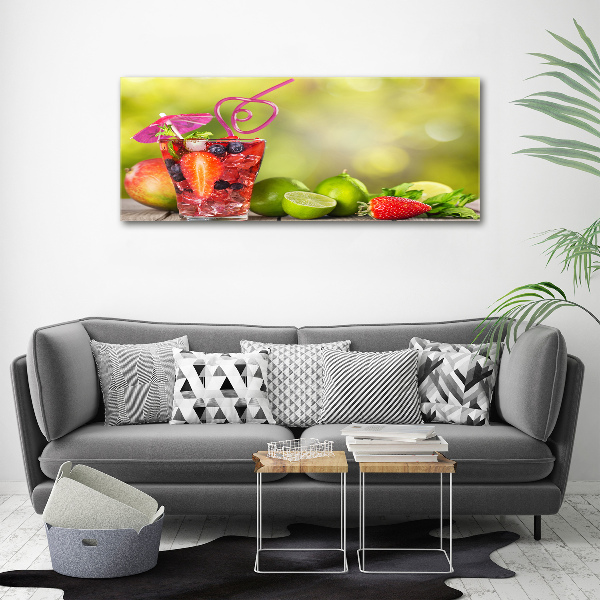 Acrylbild Fotodruck Fruchtcocktail