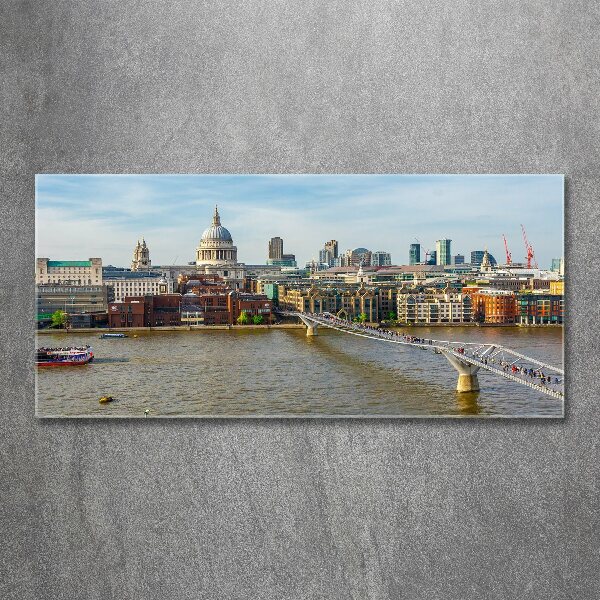 Acrylglas-Druck Themse London
