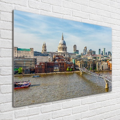 Acrylglas-Druck Themse London