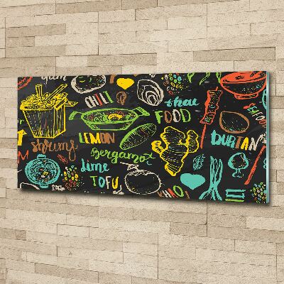 Acrylglas-Druck Thailändisches Essen