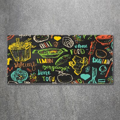 Acrylglas-Druck Thailändisches Essen