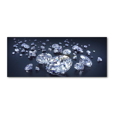 Acrylbild Fotodruck Diamanten