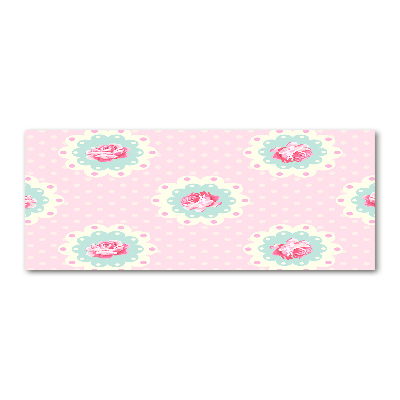 Acrylglas-Druck Rosen