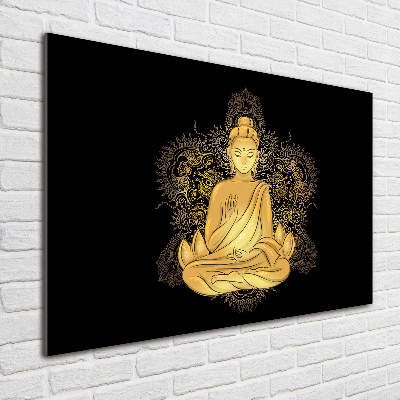 Bild auf Acrylglas Sitzender Buddha