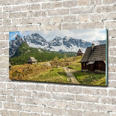 Foto auf Acryl Weiden im Tatra-Gebirge
