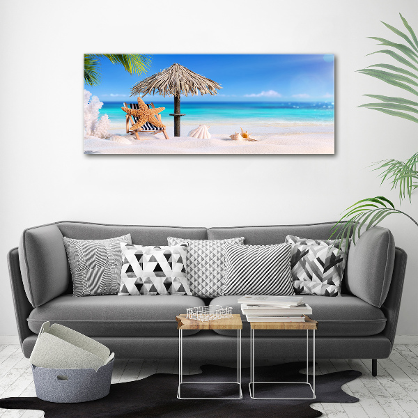 Acrylbild Fotodruck Strandurlaub