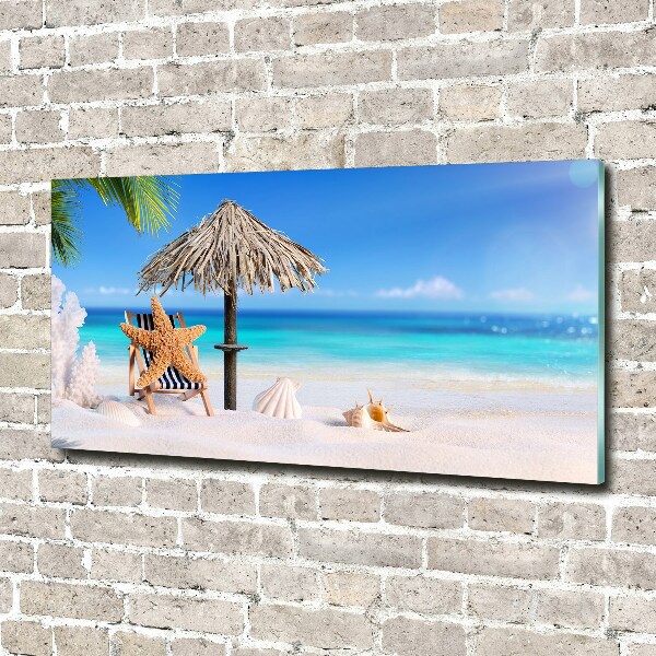 Acrylbild Fotodruck Strandurlaub