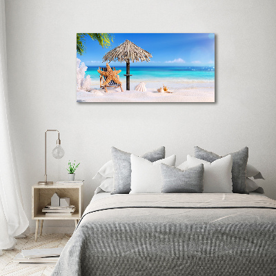 Acrylbild Fotodruck Strandurlaub