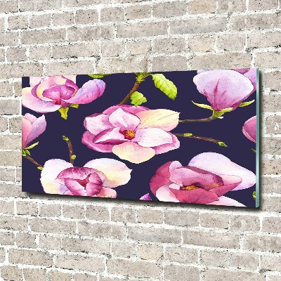 Acrylbild Fotodruck Magnolie