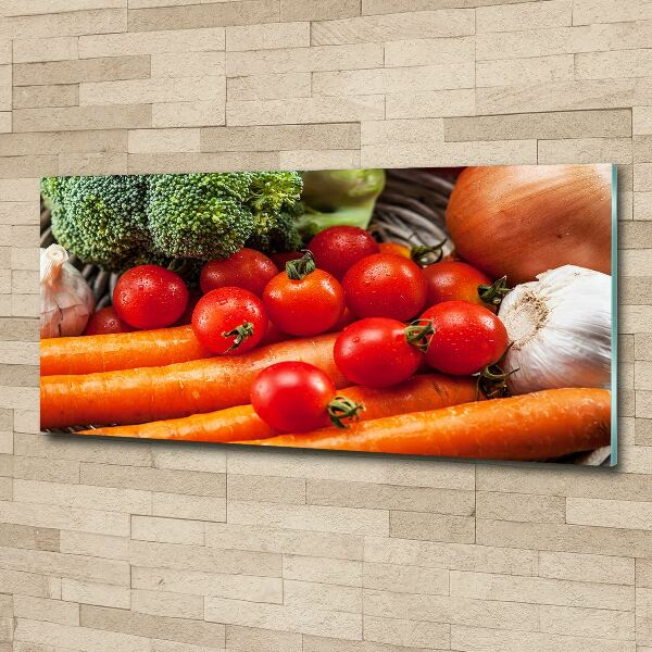 Acrylbild Fotodruck Gemüse