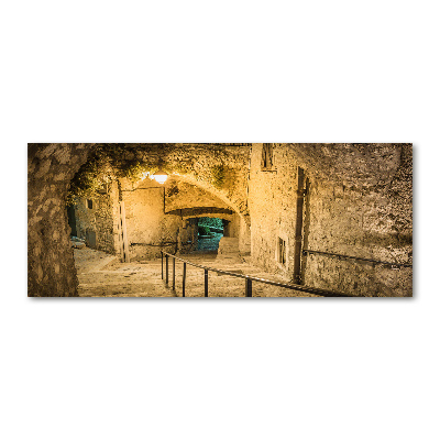 Acrylbild Fotodruck Peille bei Nacht, Frankreich