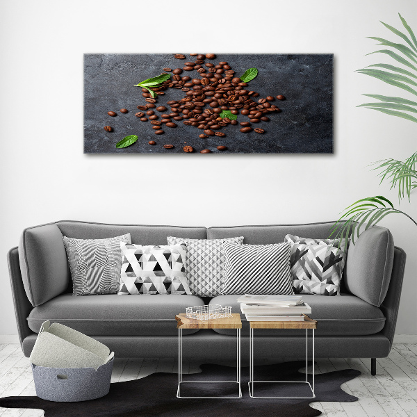 Bild auf Acrylglas Kaffeebohnen