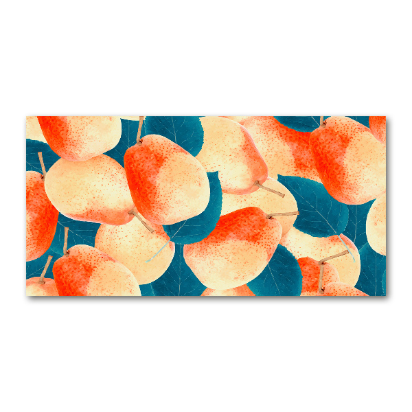 Acrylbild Fotodruck Birnen