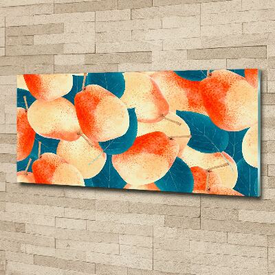 Acrylbild Fotodruck Birnen