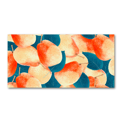 Acrylbild Fotodruck Birnen