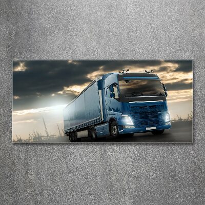 Acrylglas-Druck LKW