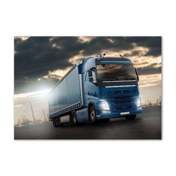 Acrylglas-Druck LKW
