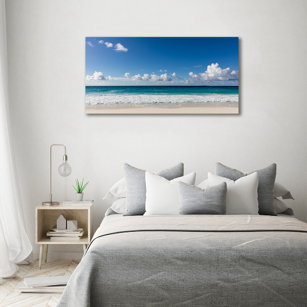 Bild auf Acrylglas Strand der Seychellen