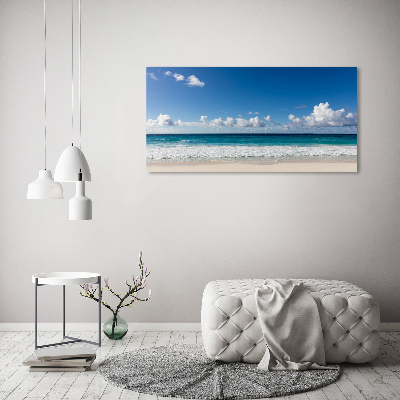 Bild auf Acrylglas Strand der Seychellen