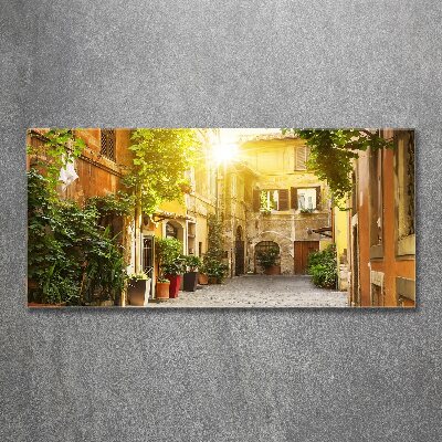 Bild auf Acrylglas Italienische Straßen