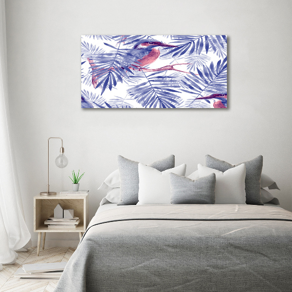 Bild auf Acrylglas Pflanzen und Vögel