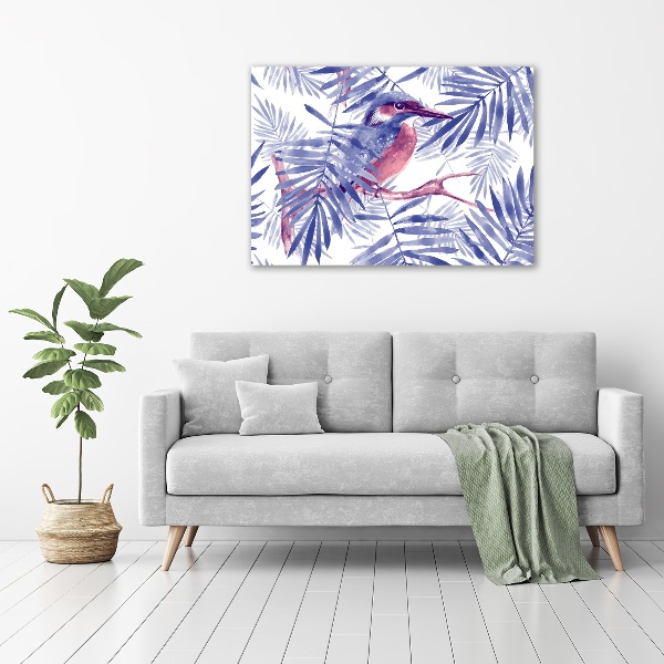 Bild auf Acrylglas Pflanzen und Vögel