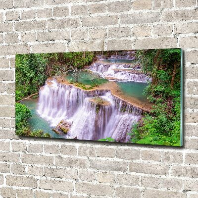 Bild auf Acrylglas Thailand-Wasserfall