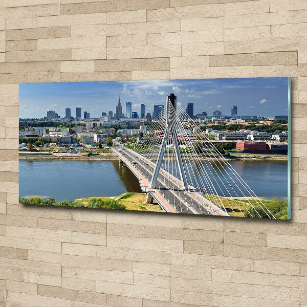 Acrylbild Fotodruck Warschau, Polen