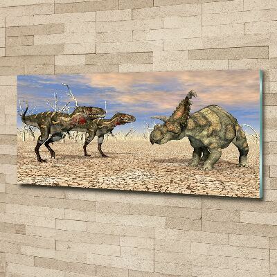 Acrylbild Fotodruck Dinosaurier