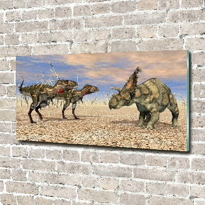 Acrylbild Fotodruck Dinosaurier