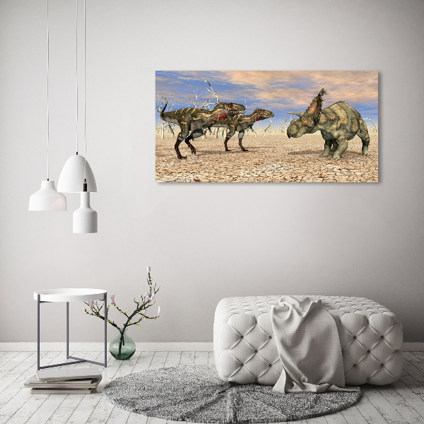 Acrylbild Fotodruck Dinosaurier