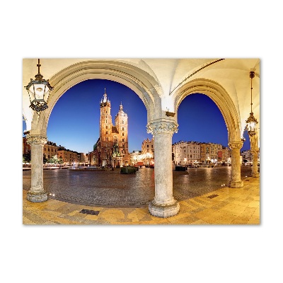 Acrylbild Fotodruck Krakau, Polen