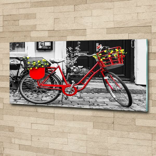 Foto auf Acryl Citybike