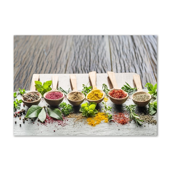 Bild auf Acrylglas Bunte Gewürze