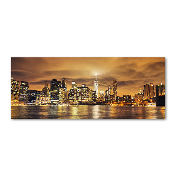 Acrylbild Fotodruck Manhattan, New York