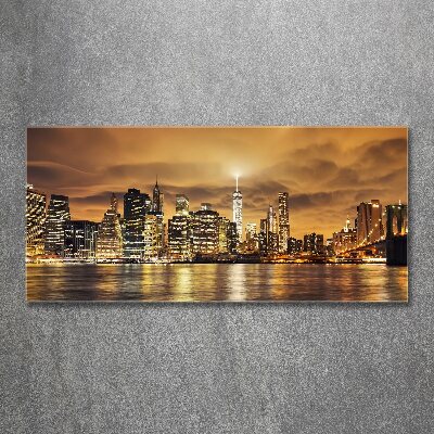 Acrylbild Fotodruck Manhattan, New York